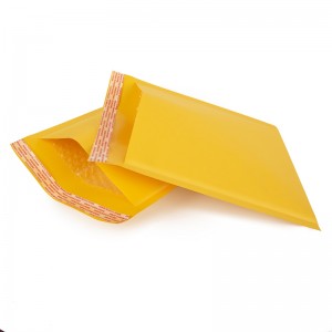 yellow bubble mailer